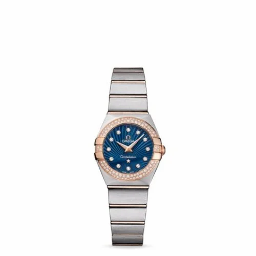 Omega Constellation Quartz 24 Brushed Stainless Steel / Red Gold / Snow / Blue Supernova 123.25.24.60.53.001 (12325246053001)